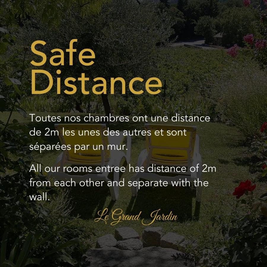 Le Grand Jardin Panzió Lafare Kültér fotó